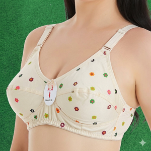 Madam Bra - M-7 - Non Padded, Non Wired Bra, Soft Jersey Cotton Bra